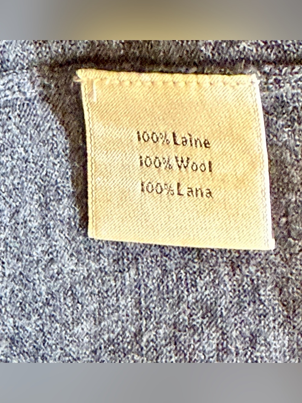 HERMES CREWNECK COLOR-BLOCK WOOL KNIT SWEATER - Picture 6 of 6
